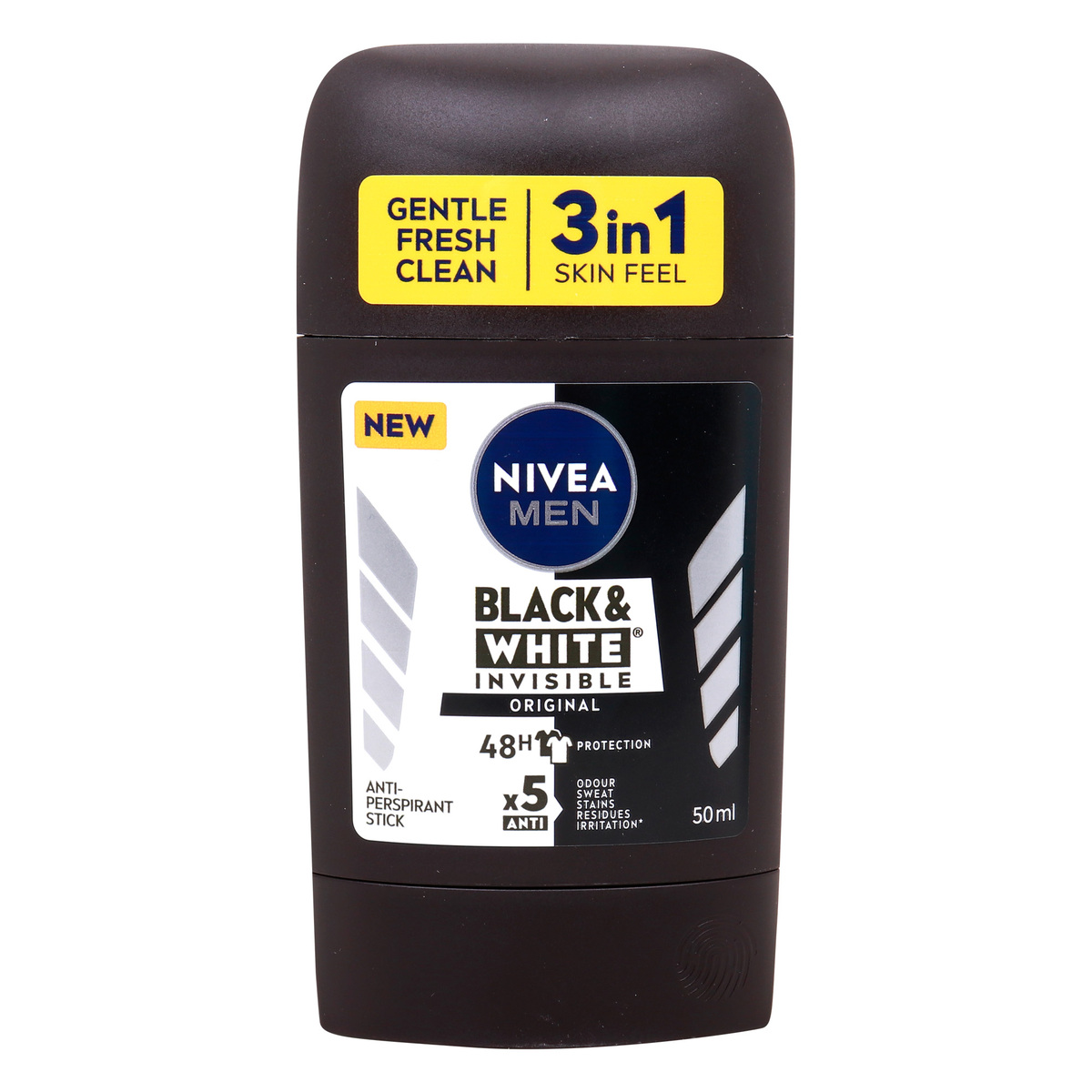Nivea Men Black & White Invisible Original Anti-Perspirant Stick 50 ml