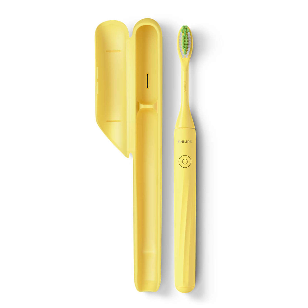 Philips One by Sonicare Battery Toothbrush Mango Yellow HY1100/02 + 2 Philips One by Sonicare Brush head Mango Yellow BH1022/02
