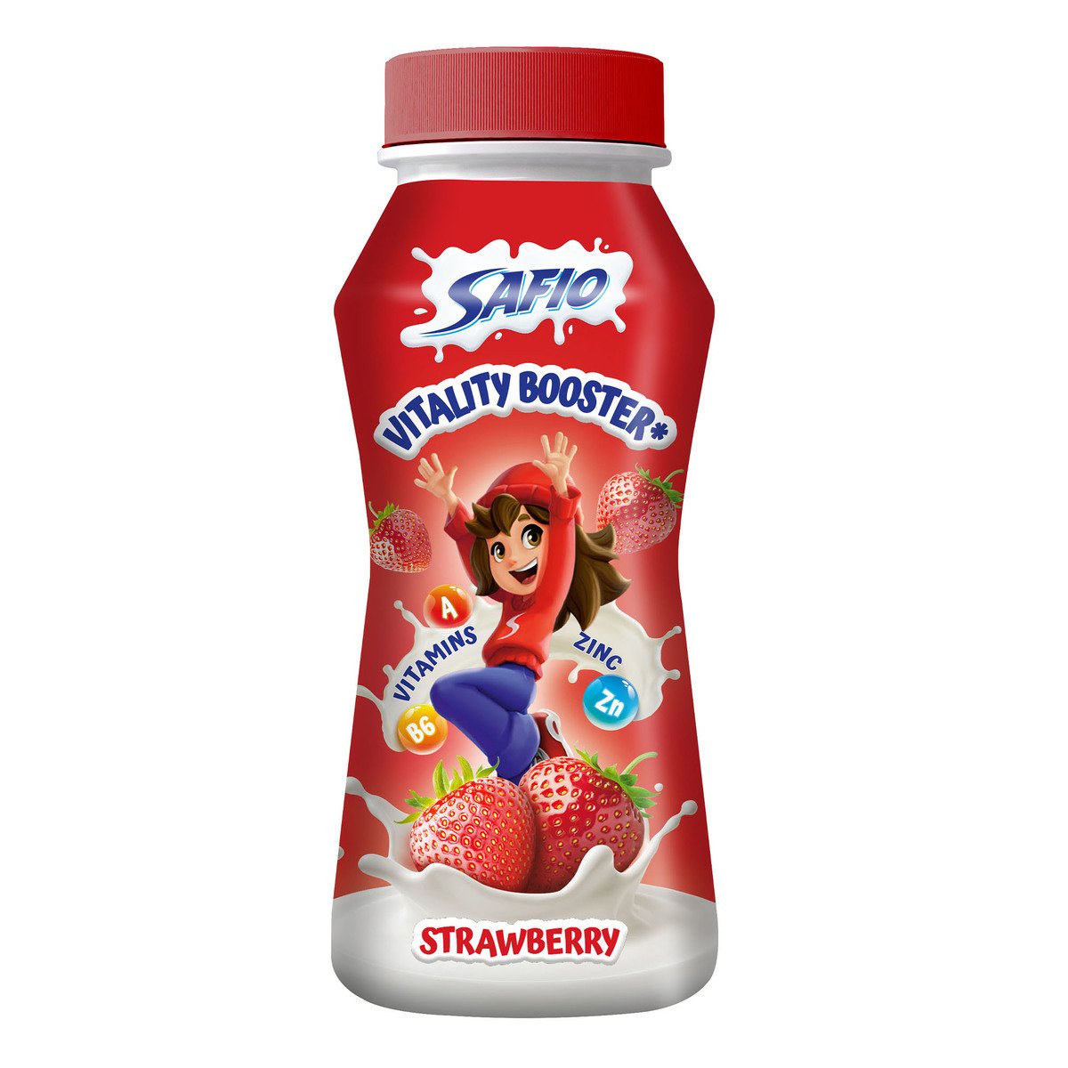 Safio Strawberry Flavoured Milk 170 ml