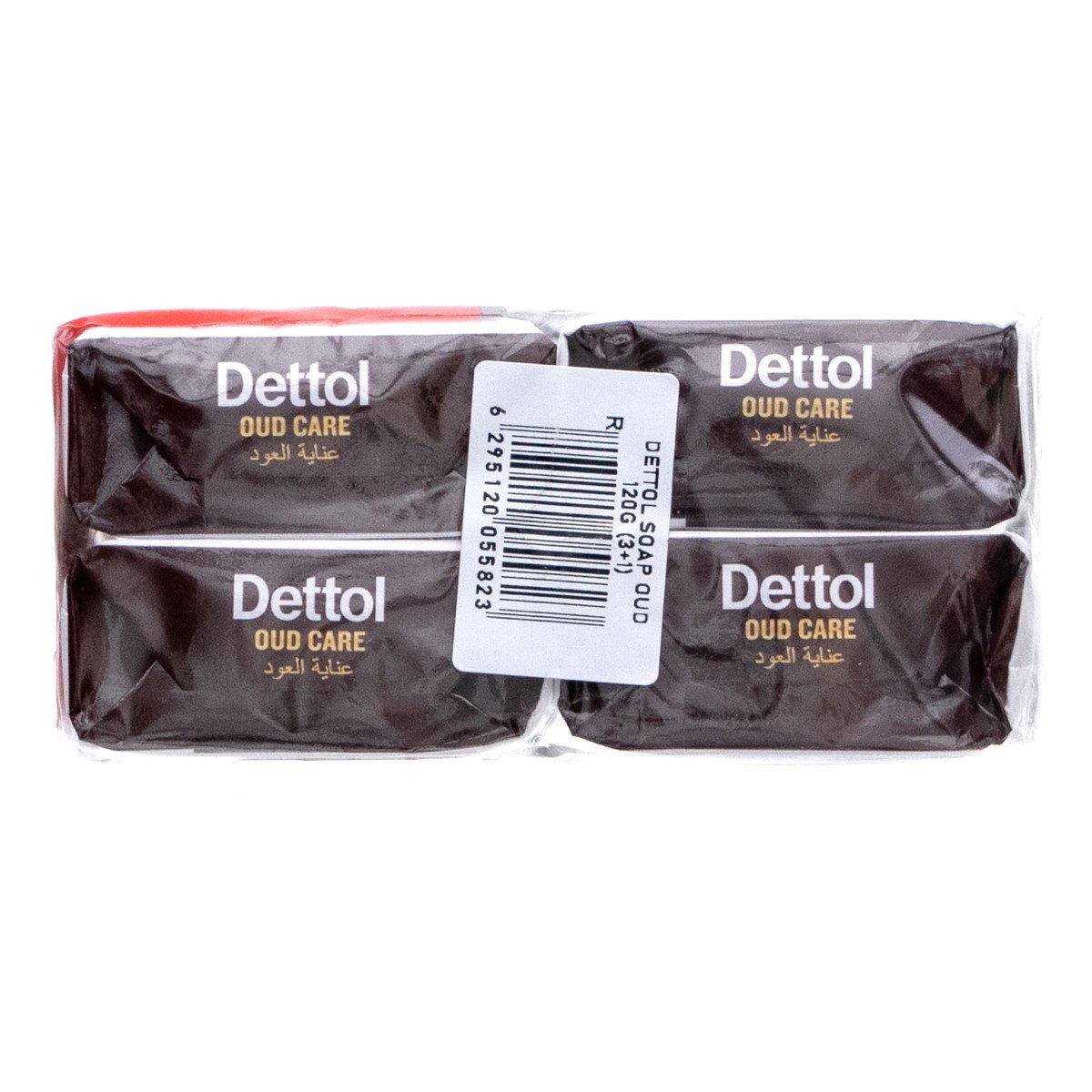 Dettol Oud Care Antibacterial Bar Soap 4 x 120 g