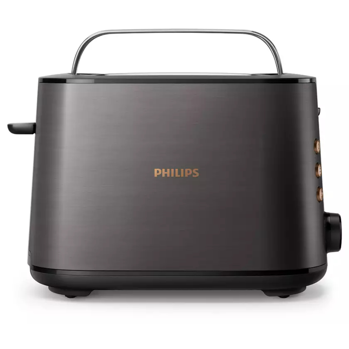 Philips 2 Slice Bread Toaster, 950W, Black Copper, HD2650 31