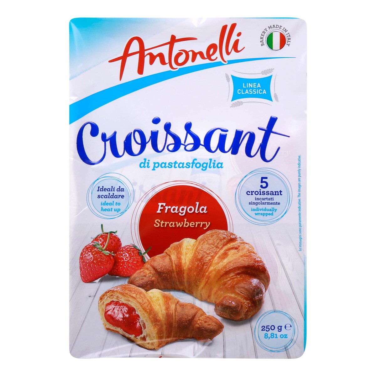 Antonelli Strawberry Croissant, 5 pcs, 250 g