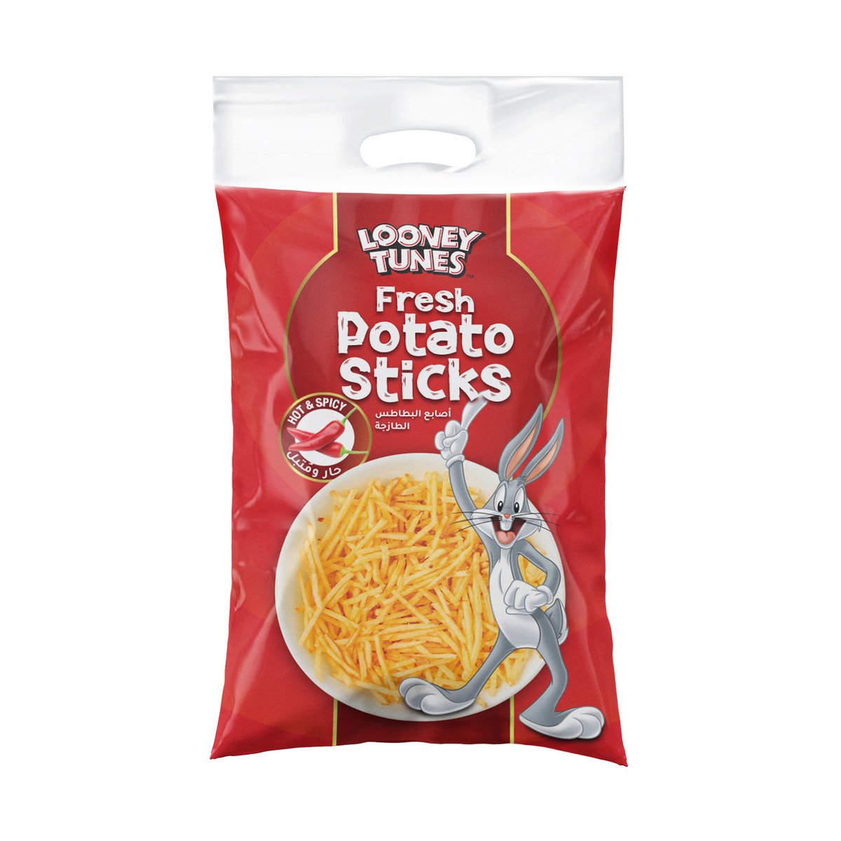 Looney Tunes Hot & Spicy Fresh Potato Sticks 20 g