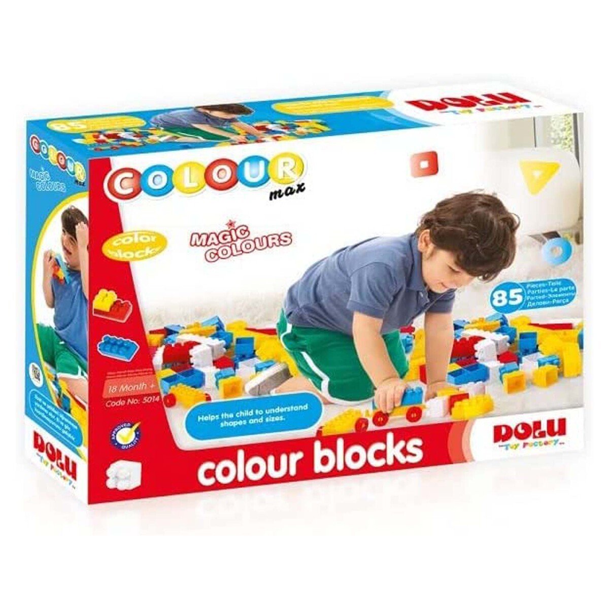 Dolu Color Blocks 85Pcs 5014