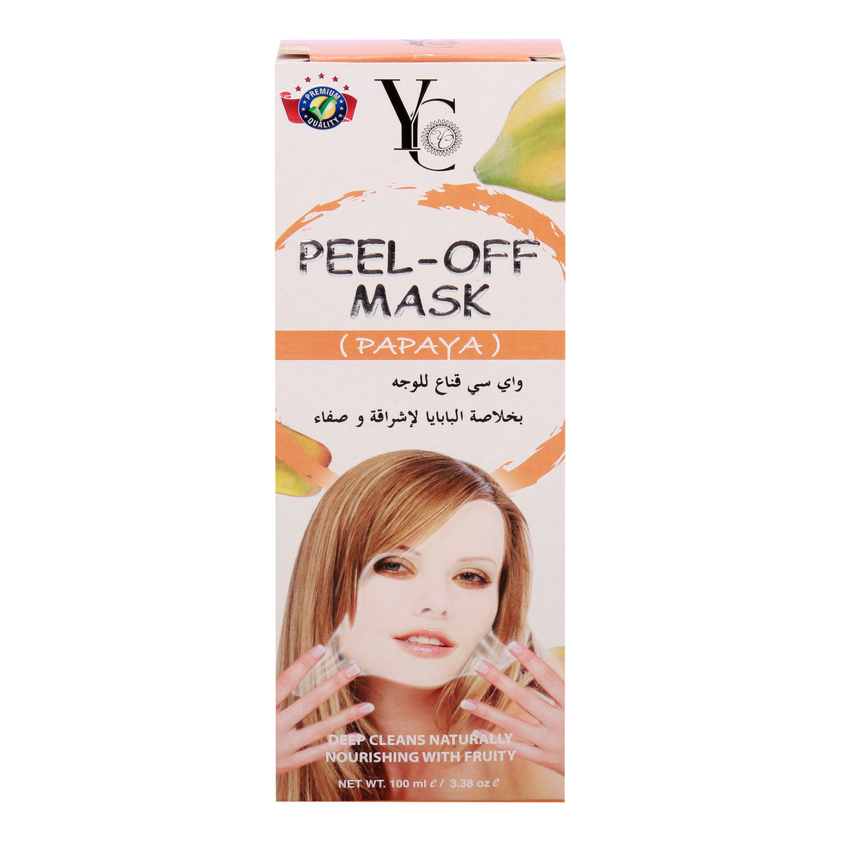 YC Peel Off Mask Papaya, 100 ml