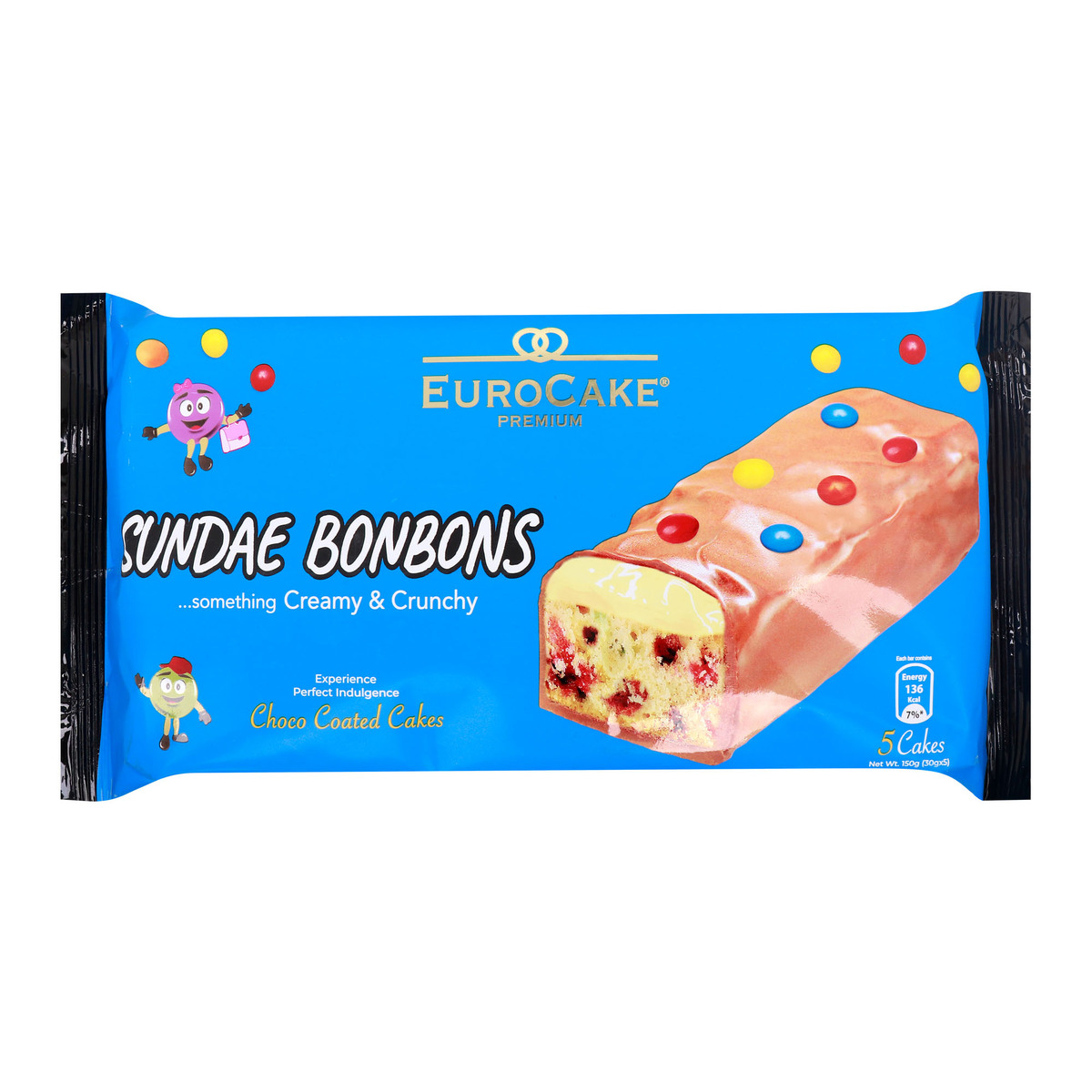 Euro Cake Premium Sundae Bonbons, 5 x 30 g