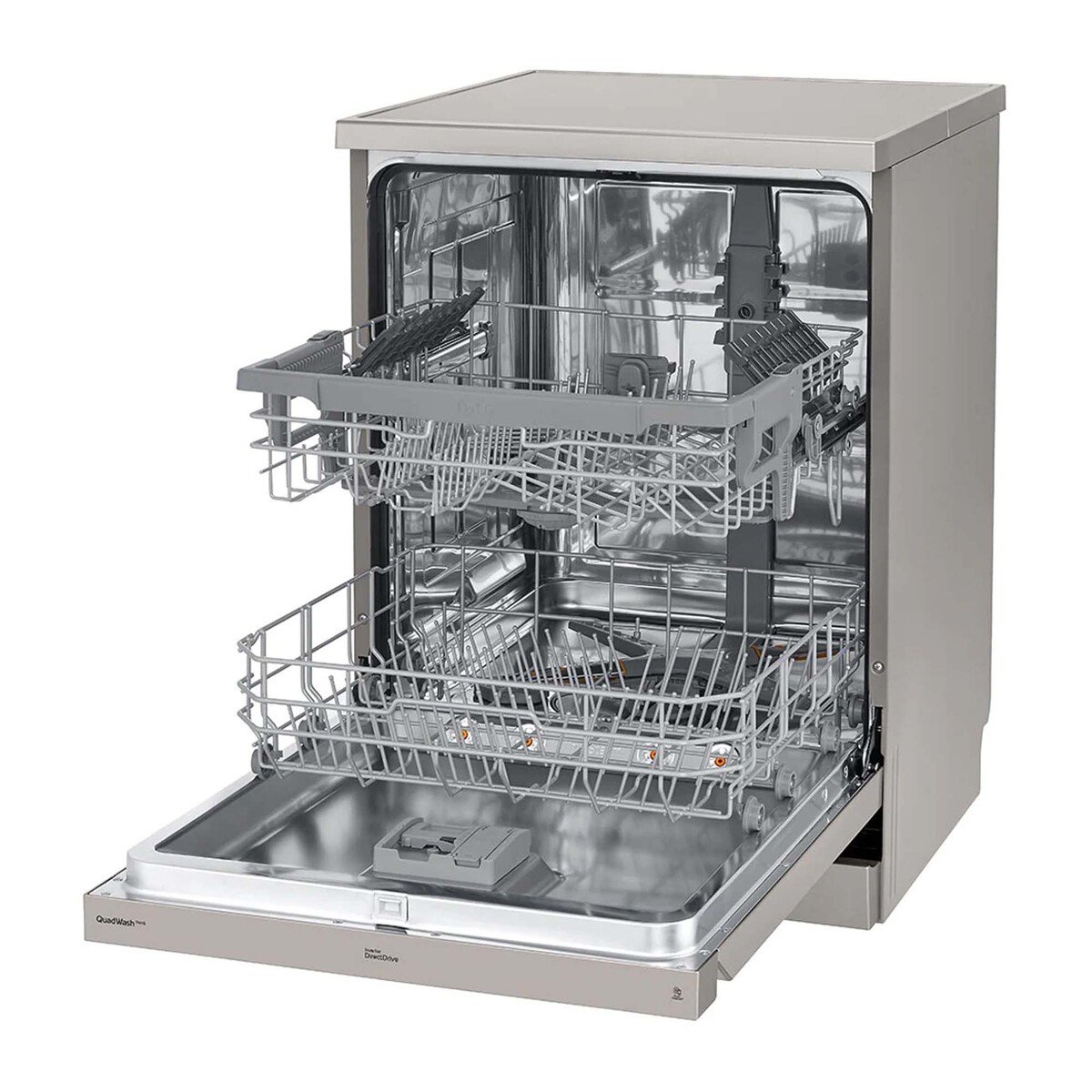 LG Dishwasher DFC532FP 14 Place,10 Programs, Platinum Silver