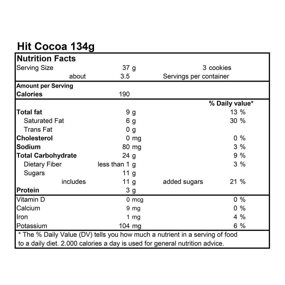 Bahlsen Hit Cocoa Creme Biscuits 134 g