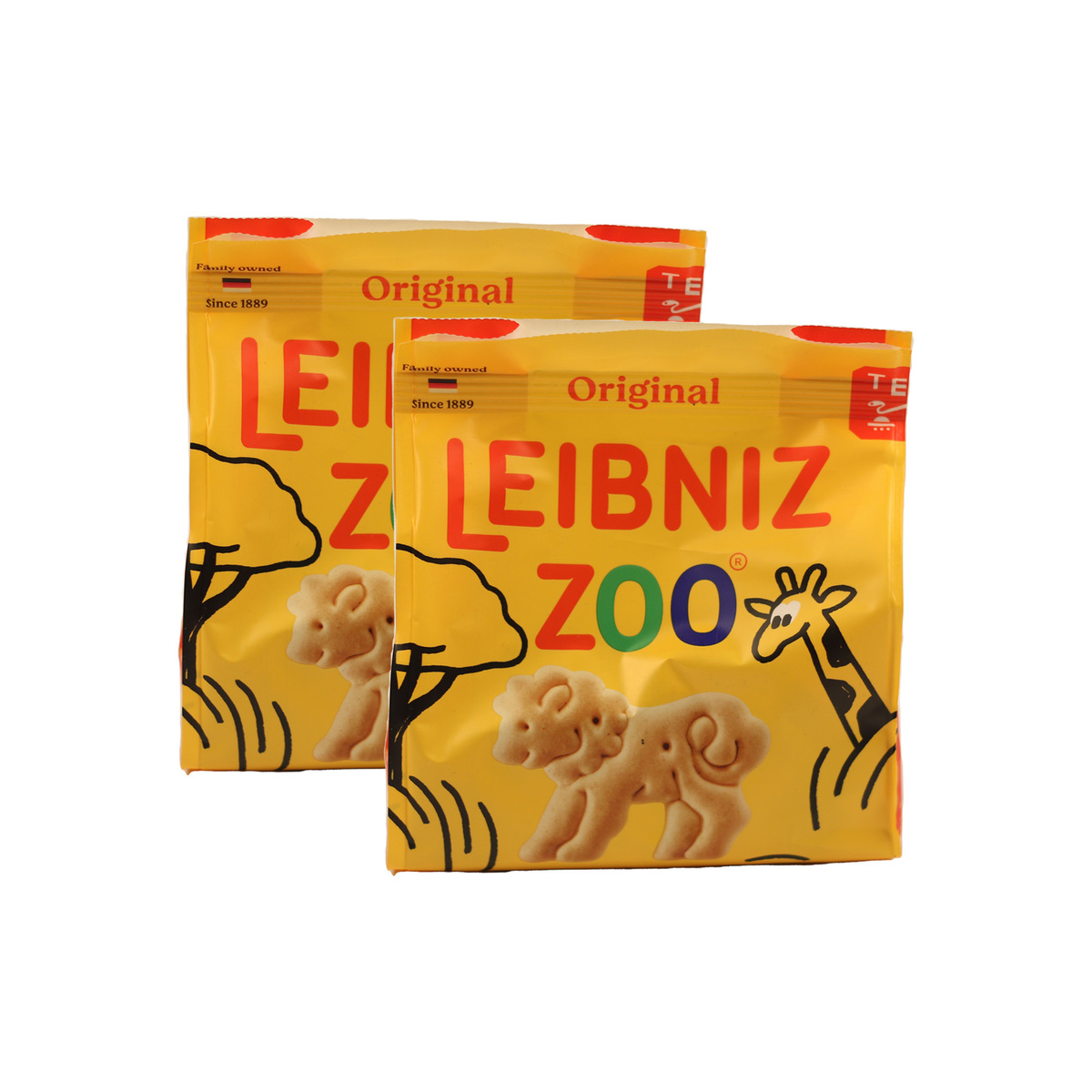 Bahlsen Leibniz Zoo Value Pack 2 x 100 g