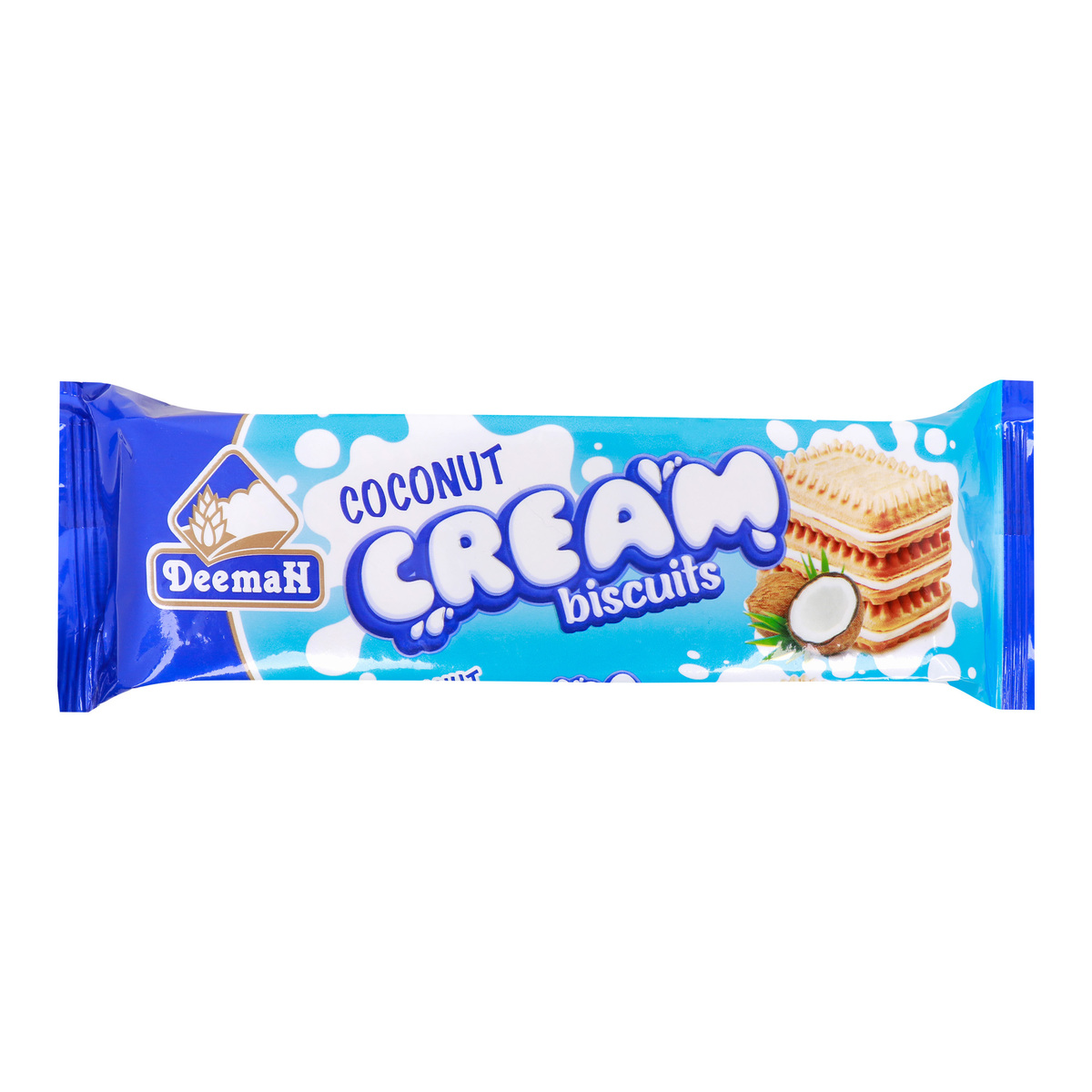 Deemah Coconut Cream Biscuits, 68 g