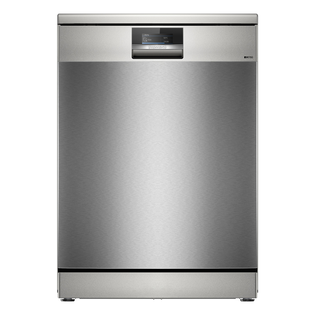 Siemens iQ700 Free Standing Dishwasher, 13 Place Settings, Silver Inox, SN27ZI86DM