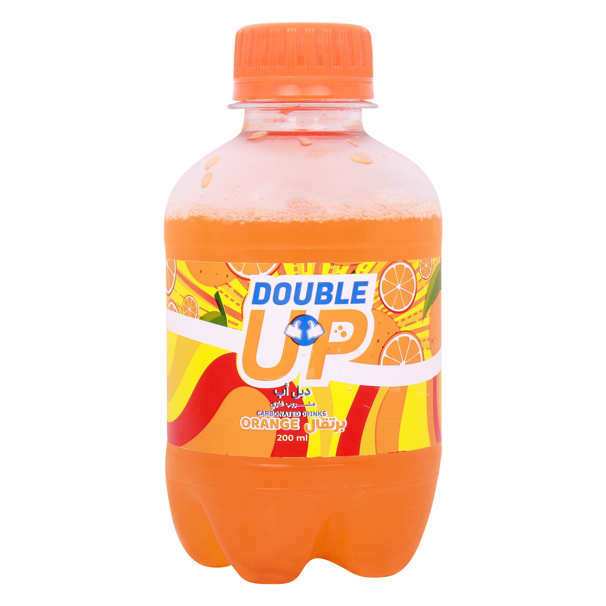 Double Up Orange Pet Bottle Carbonated Drinks 200 ml