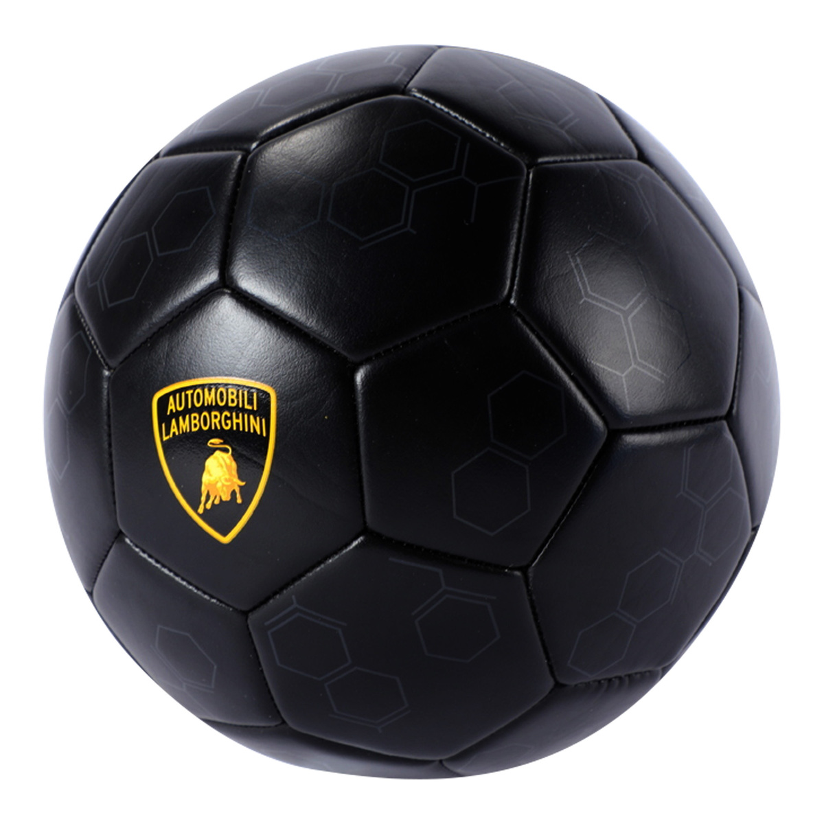 Lamborghini Pvc Football, Size 5, Black, LFB552-5B