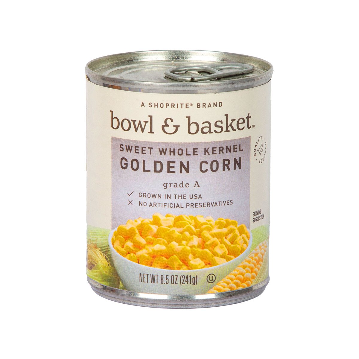 اشتري قم بشراء Bowl & Basket Sweet Whole Kernel Golden Corn 241 g Online at Best Price من الموقع - من لولو هايبر ماركت Cand Whl.Kernel Corn في الامارات