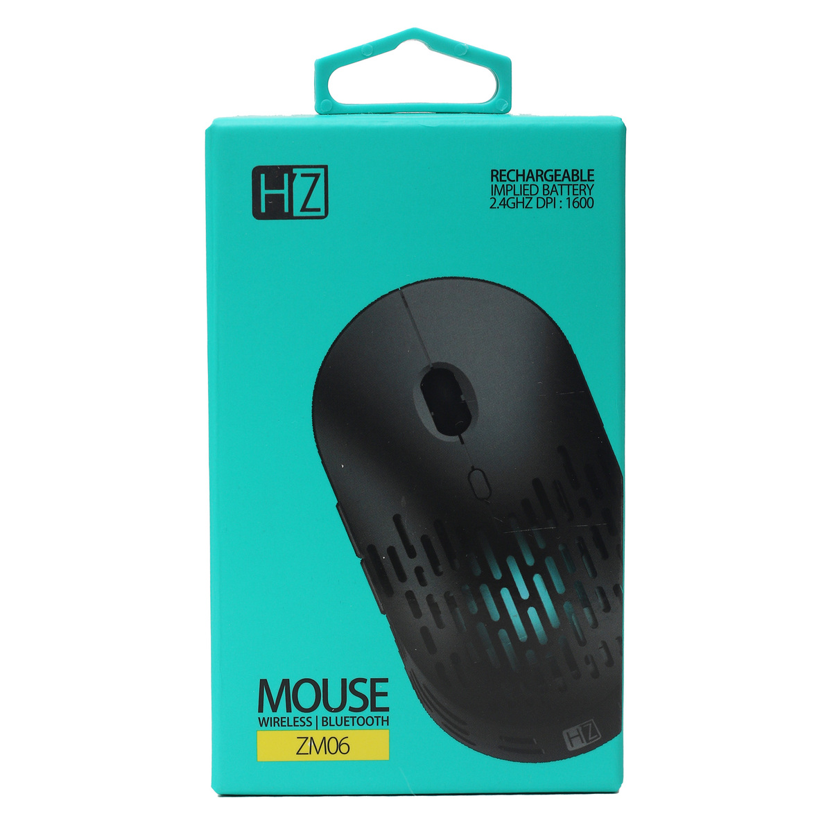 Heatz Rechargeable Wireless Mouse ZM06 Black