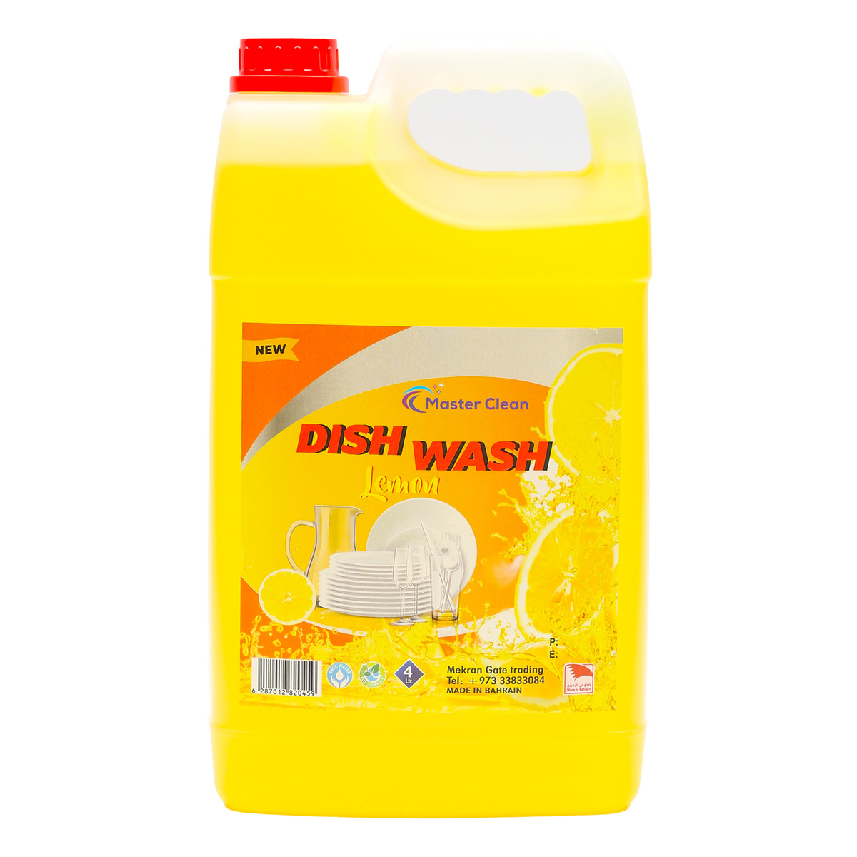 Master Clean Dish Wash Lemon Value Pack 4 Litres