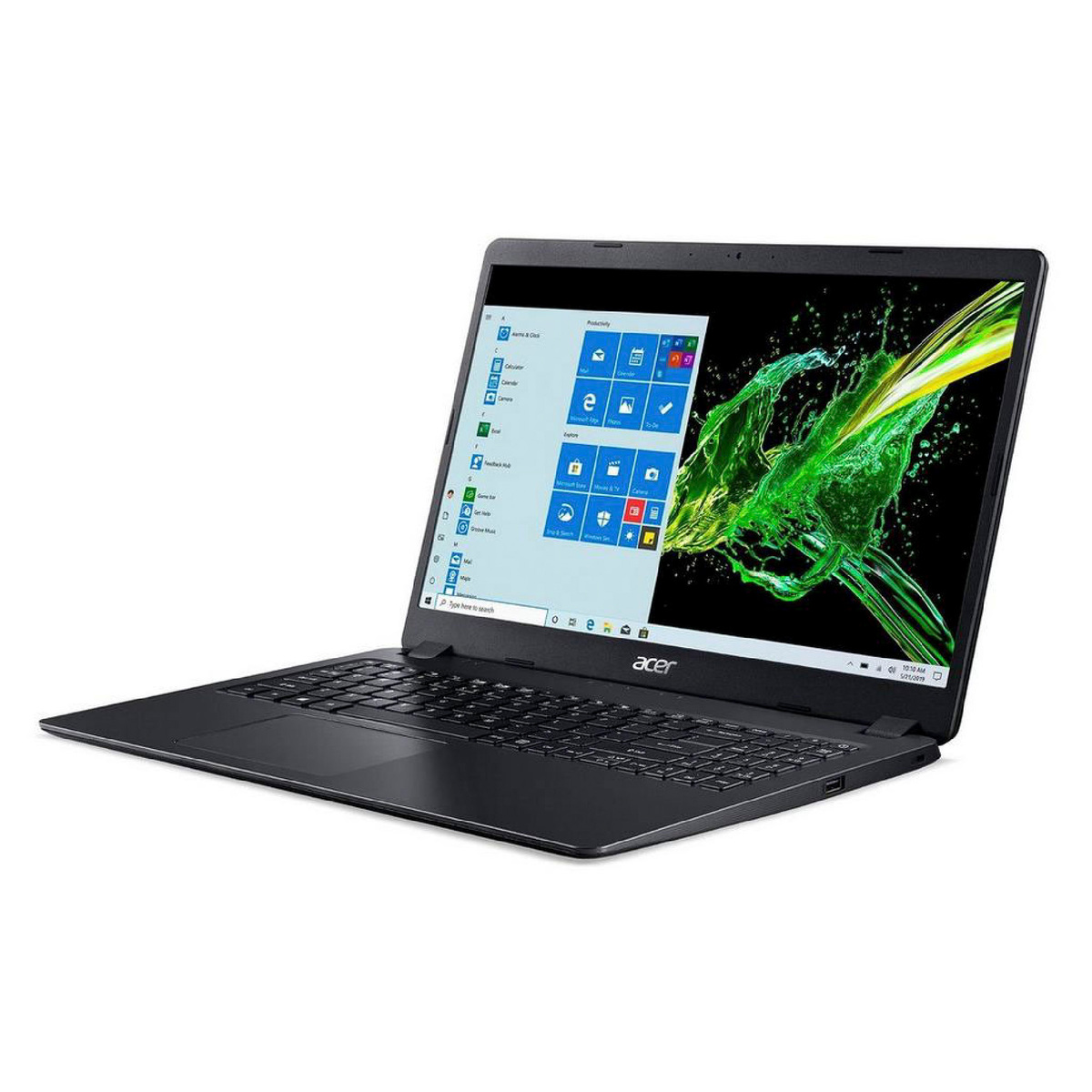 Acer Aspire 3 -NXHT8EM009,Intel Core i3,4GB RAM,128GB SSD,Intel HD Graphics,15.6" FHD,Windows 11,,Arabic/English Keyboard