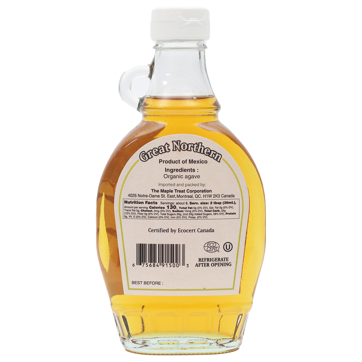 Great Northern Agave Nectar Light 236 ml