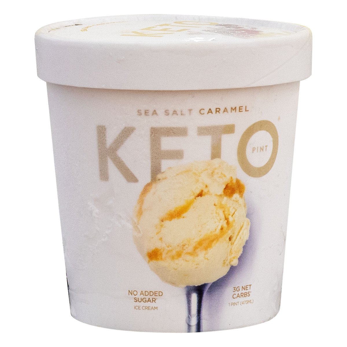 اشتري قم بشراء Keto Pint No Added Sugar Sea Salt Caramel Ice Cream 473 ml Online at Best Price من الموقع - من لولو هايبر ماركت Products from USA في السعودية