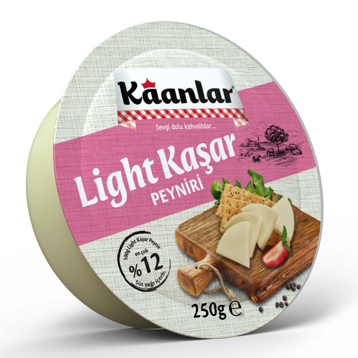 Kaanlar Kashkaval Cheese Light, 250 g