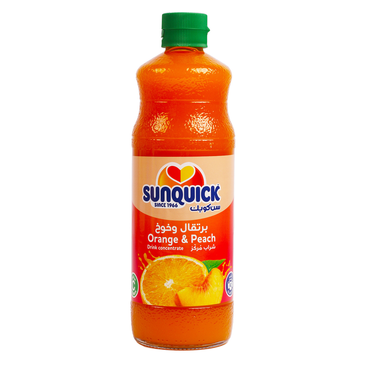 Sunquick Orange & Peach Concentrate Drink 840 ml