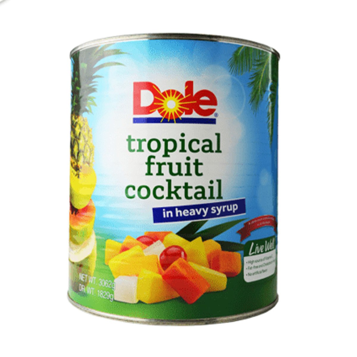 Dole Tropical Fruit Cocktail In Heavy Syrup Value Pack 3.62 kg