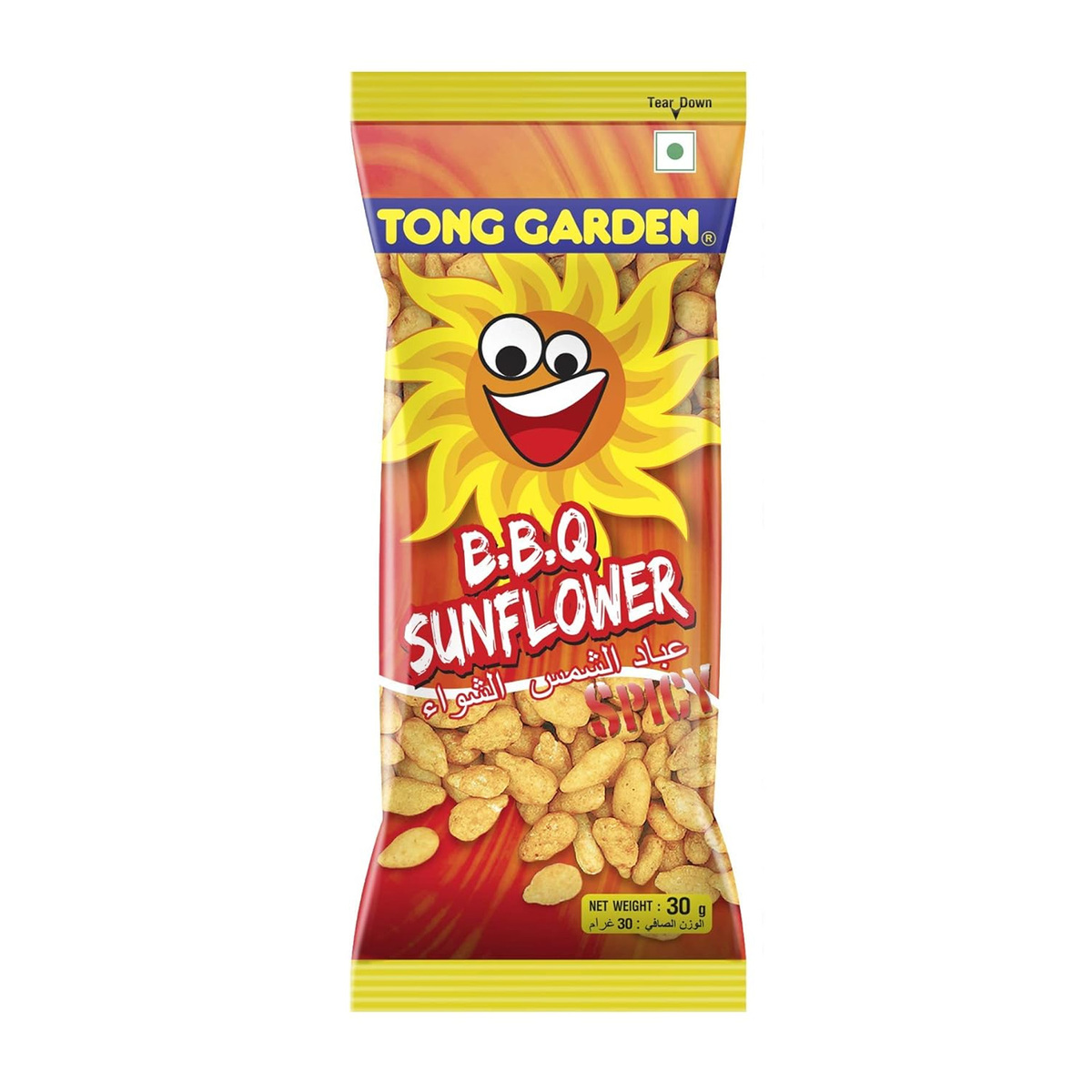 Tong Garden BBQ Sunflower Seed Spicy 30 g