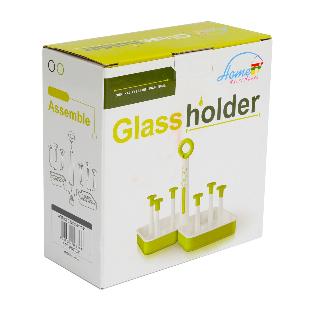 Home Plastic Glass Stand 382