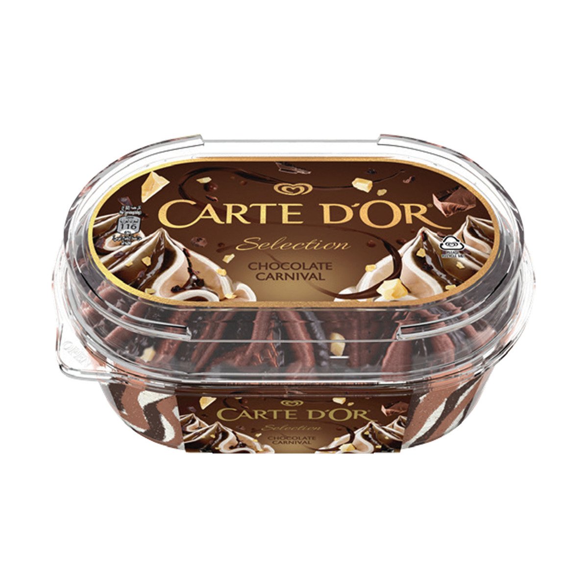 Buy Carte DOr Selection Chocolate Carnival Ice Cream 800 ml Online at Best Price | Ice Cream Take Home | Lulu Kuwait in UAE