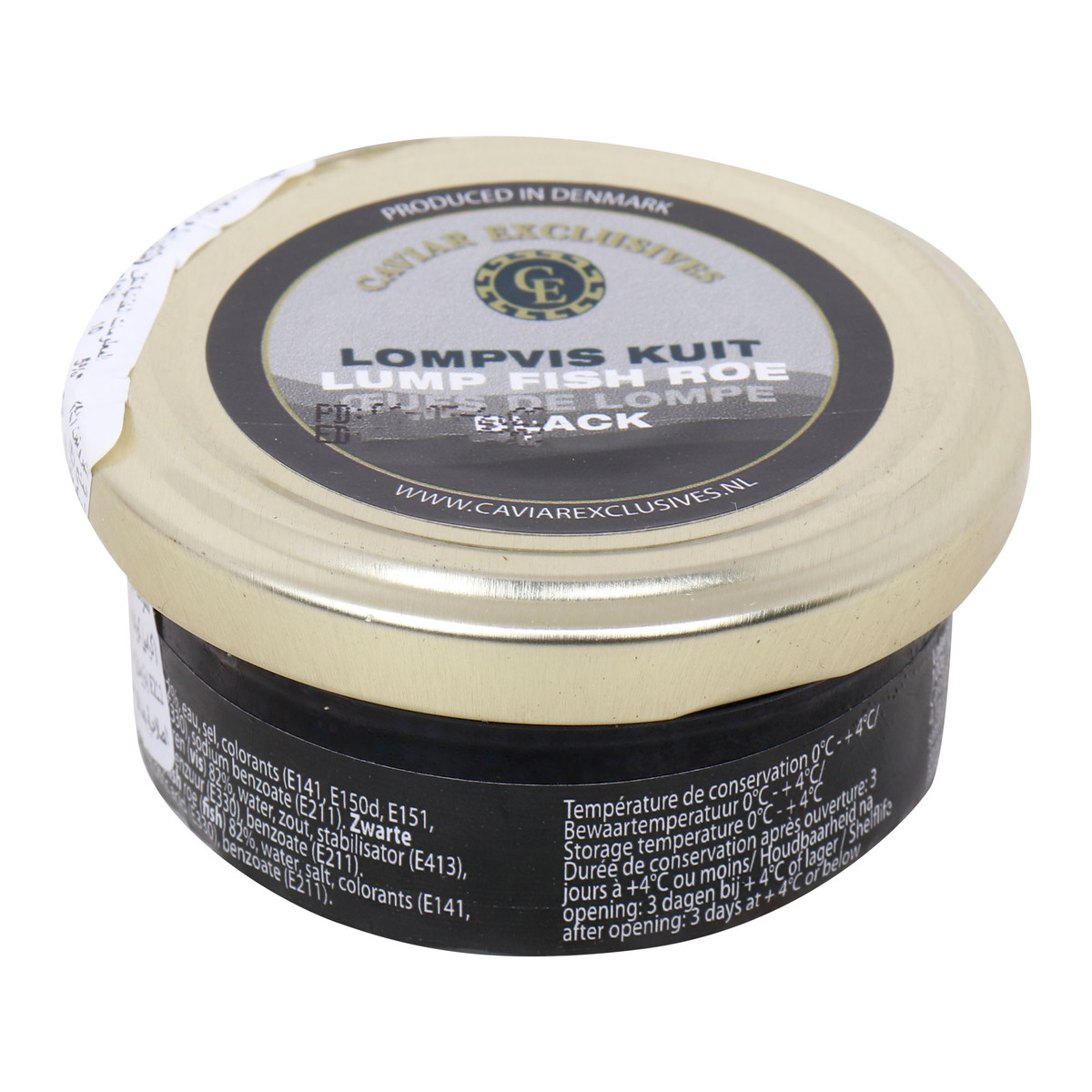 Caviar Exclusives Lump Fish Roe Black 50 g