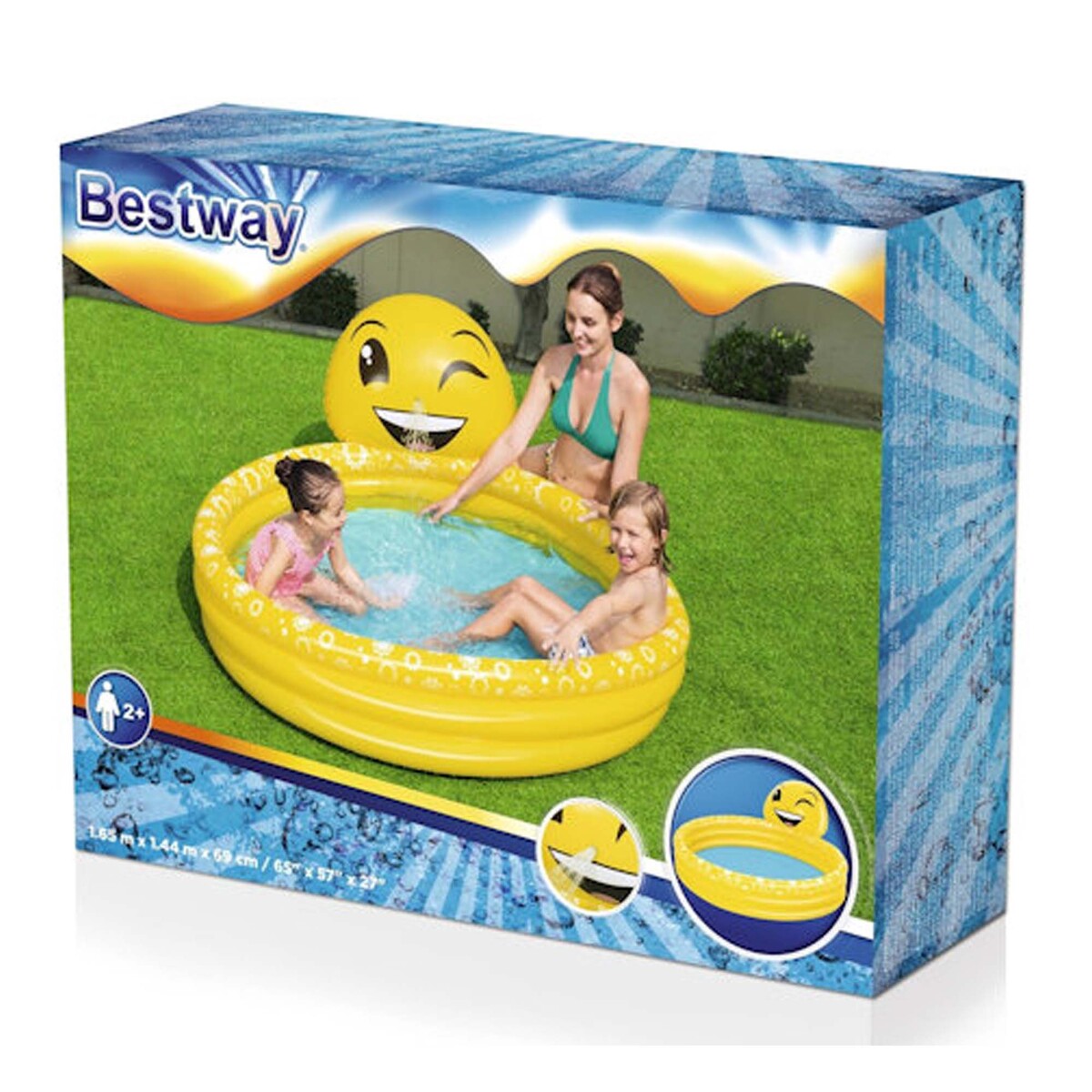 Bestway Emoji Kiddie Pool 53081