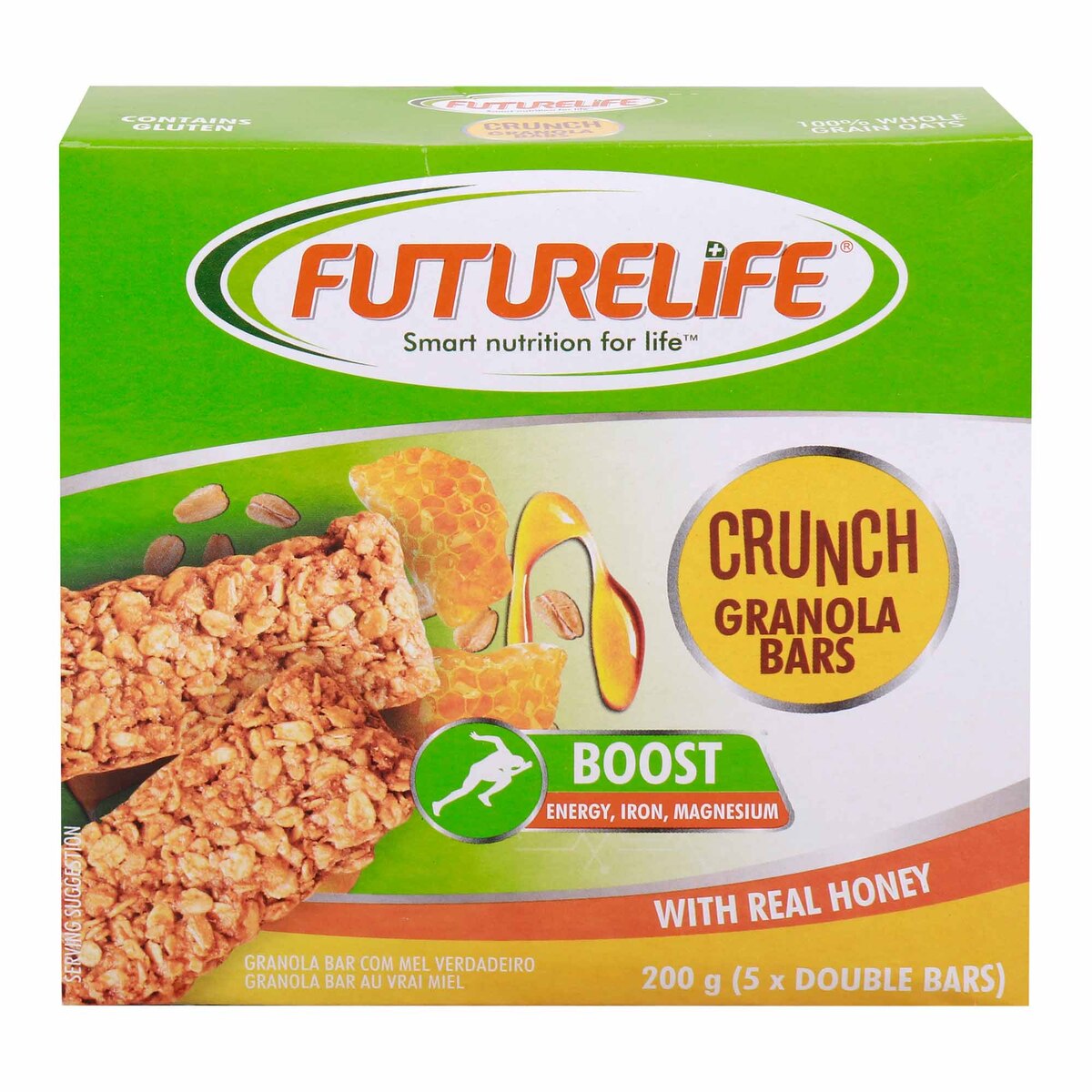 Futurelife Crunch Granola Bars with Real Honey 200 g