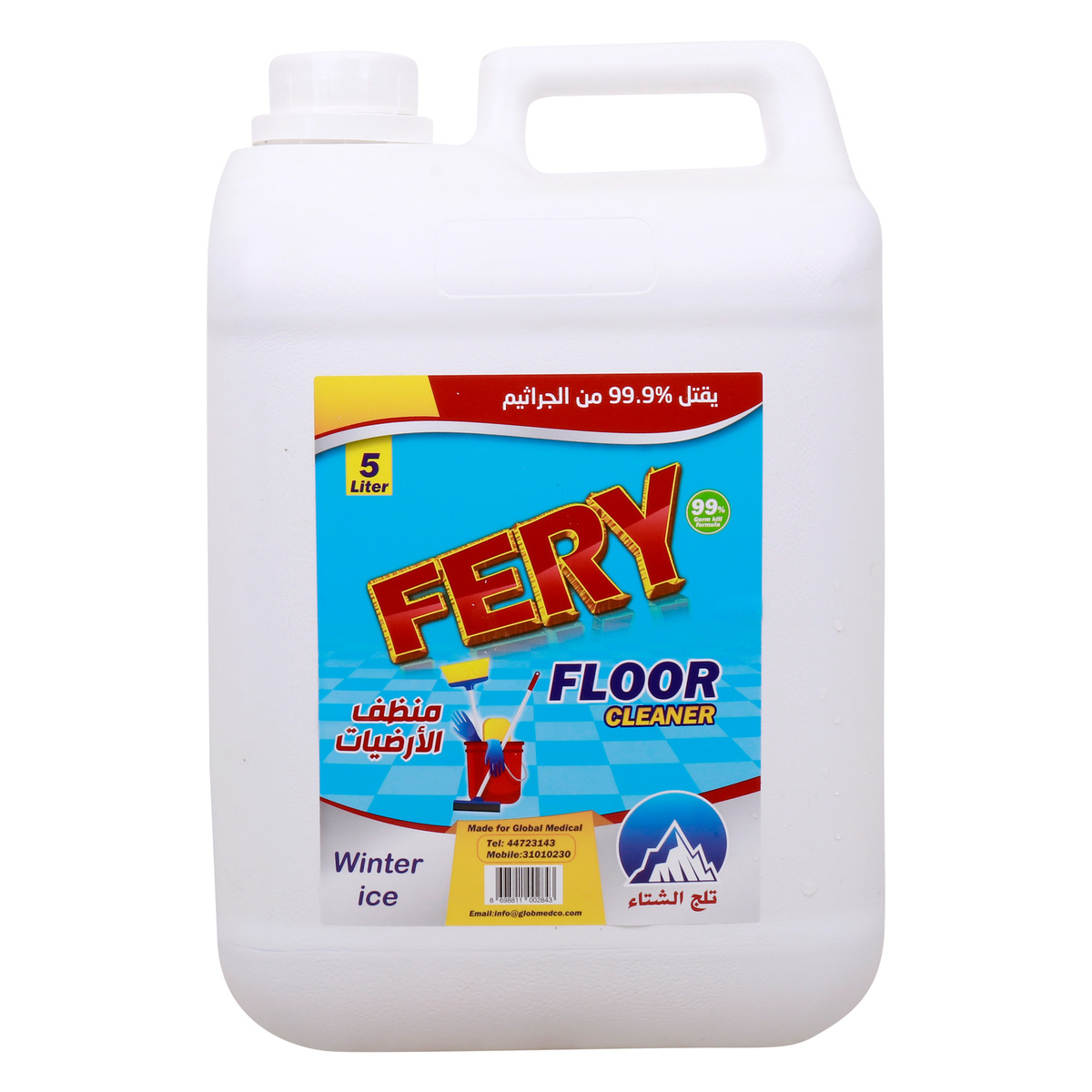 Fery Winter Ice Floor Cleaner 5 Litres