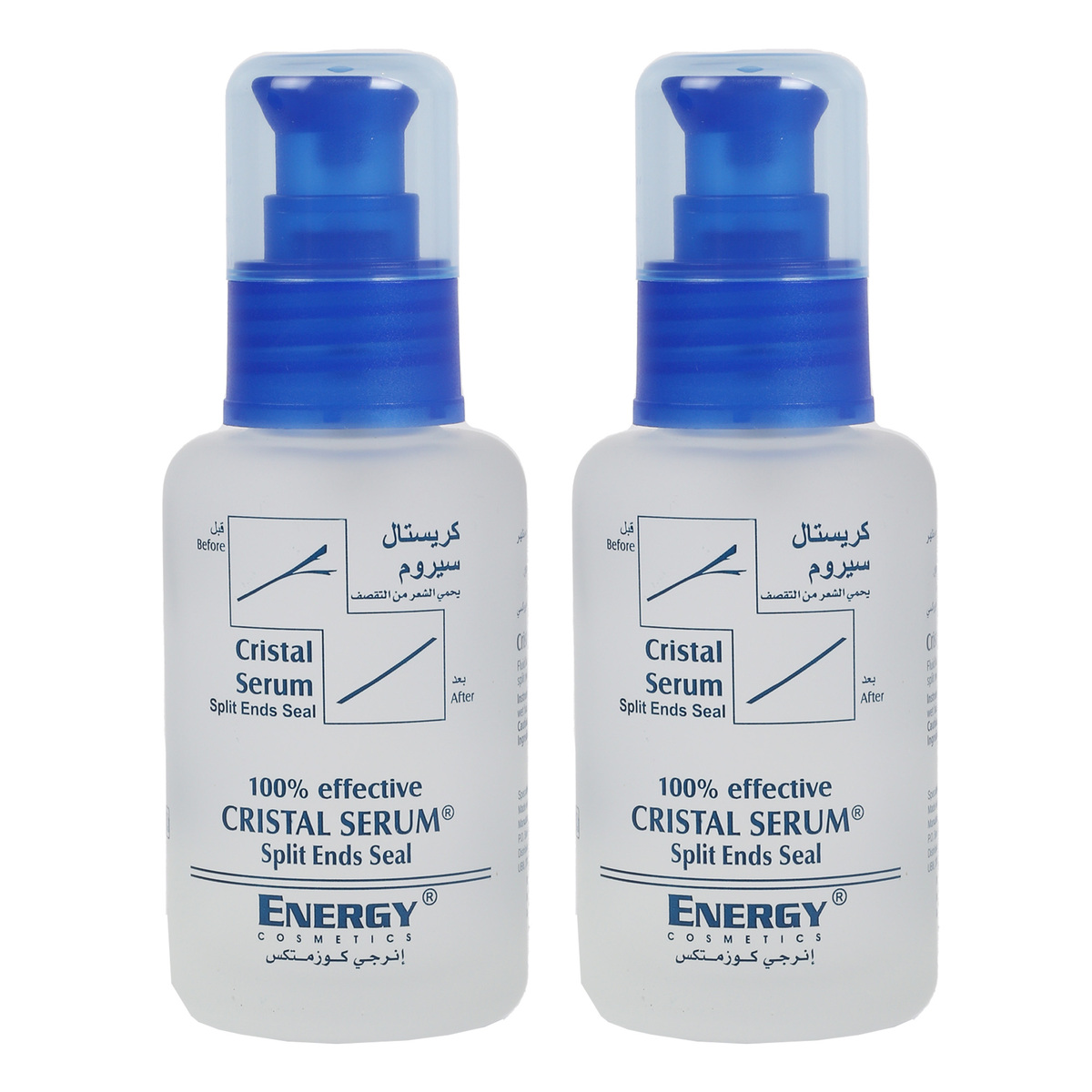 Energy Cristal Serum Spray Value Pack 2 x 60 ml