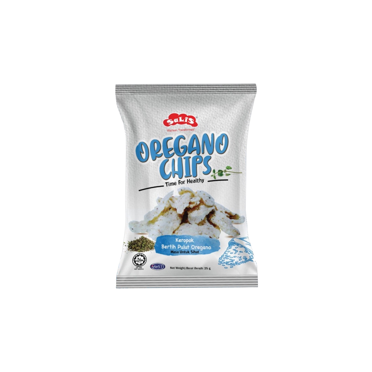 Salis Oregano Rice Chips 25g