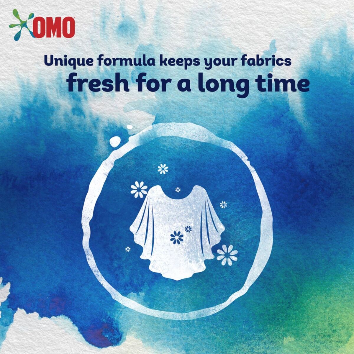 Omo Semi-Automatic Anti-Bacterial Washing Powder, 1.25 kg