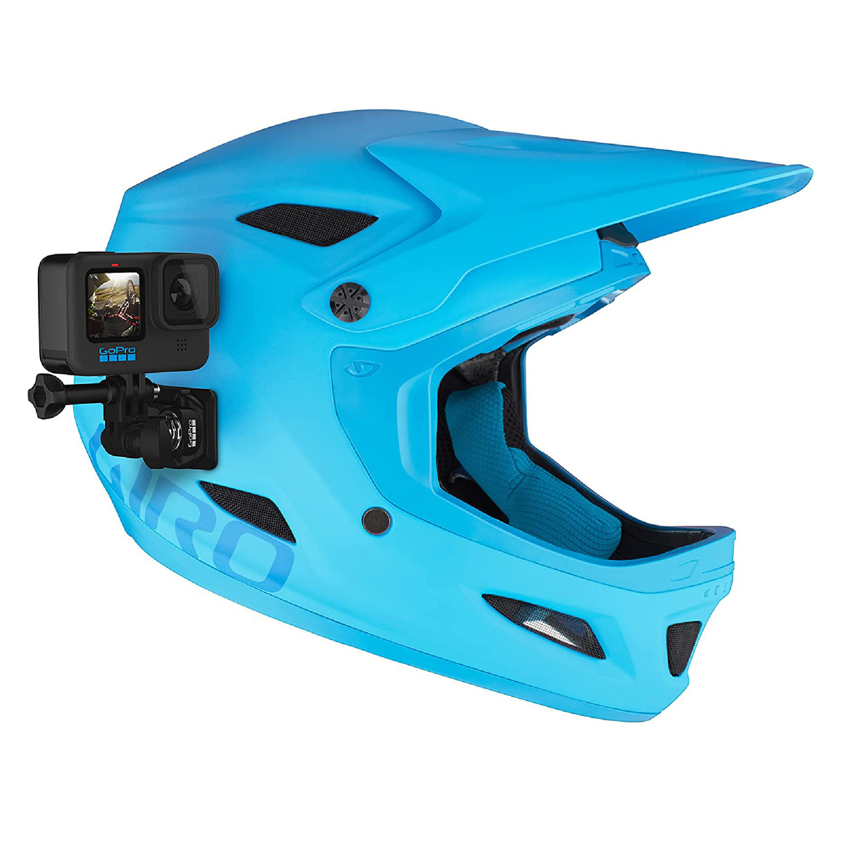 GoPro Camera Helmet Mount, Black, AHFSM-001