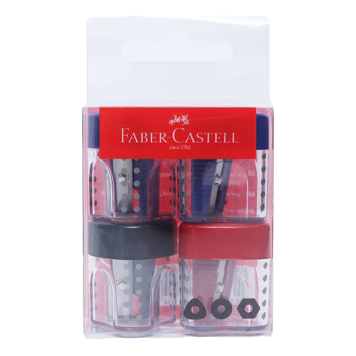 Faber Castell Grip Mini Sharpner 4 Pieces 183478