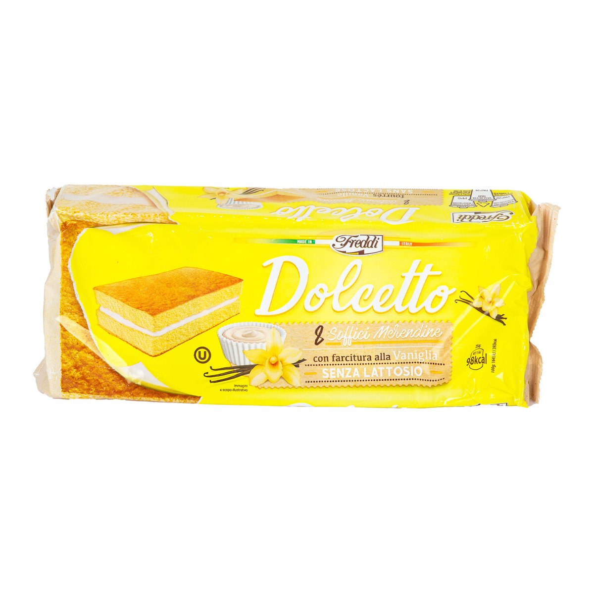 Freddi Dolcetto Vanilla Cake 8 x 25 g