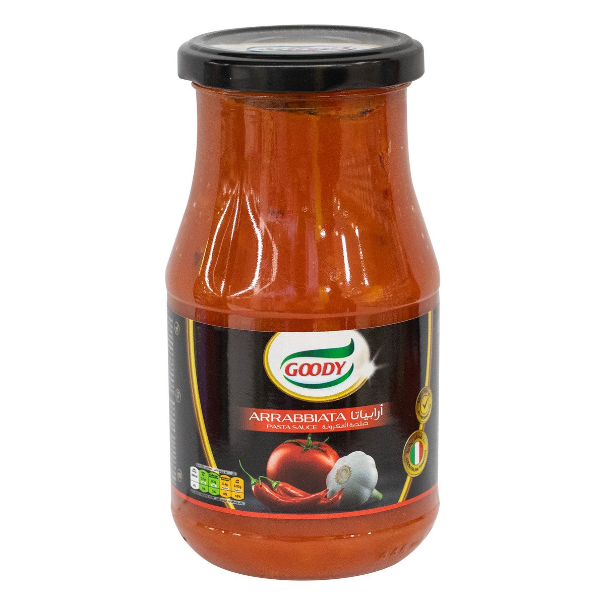 Buy Goody Arrabbiata Pasta Sauce 420 g Online at Best Price | WELCOME BACK GROCERY | Lulu KSA in Saudi Arabia