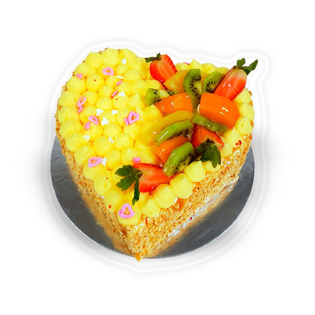 Valentine Fruit Cake 700 g