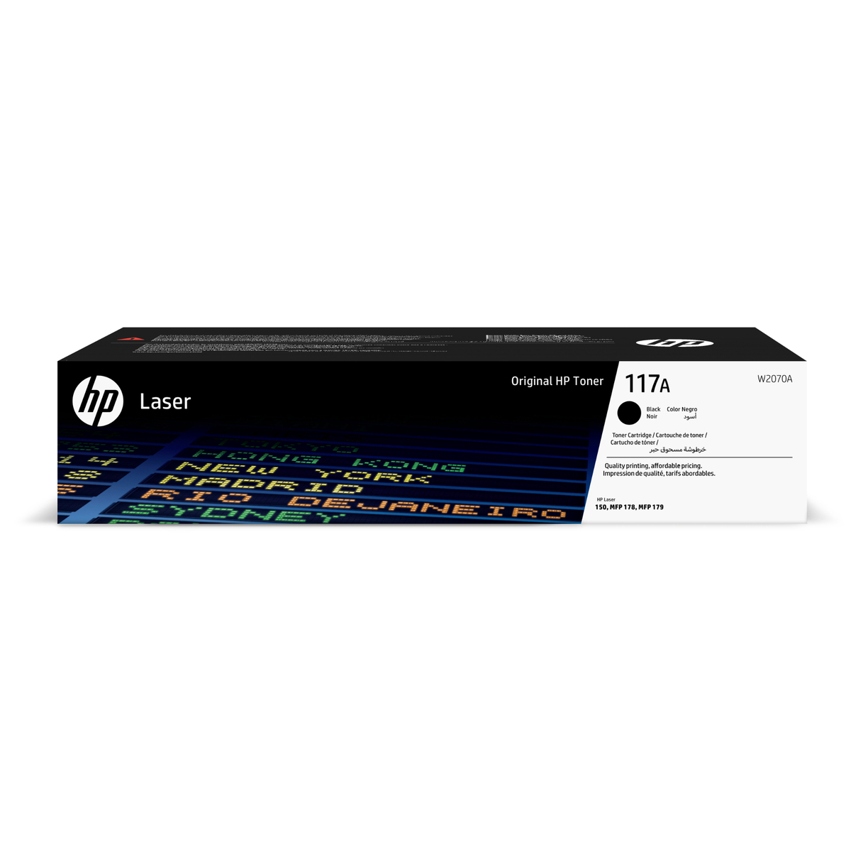 HP 117A Original Laser Toner Cartridge (W2070A),Black