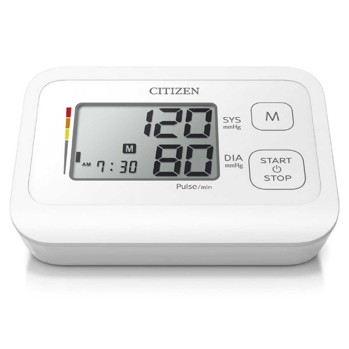 سيتيزن جهاز قياس ضغط الدم الرقمي لأعلى الذراع ، أبيض ، CHU-304