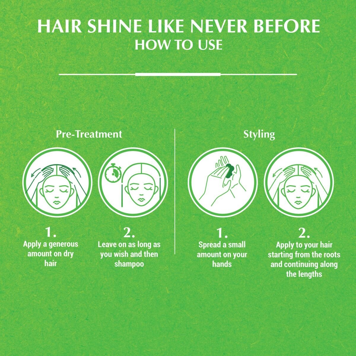 Vatika Naturals Nourish & Protect Styling Hair Cream Olive, Henna, & Almond 140 ml