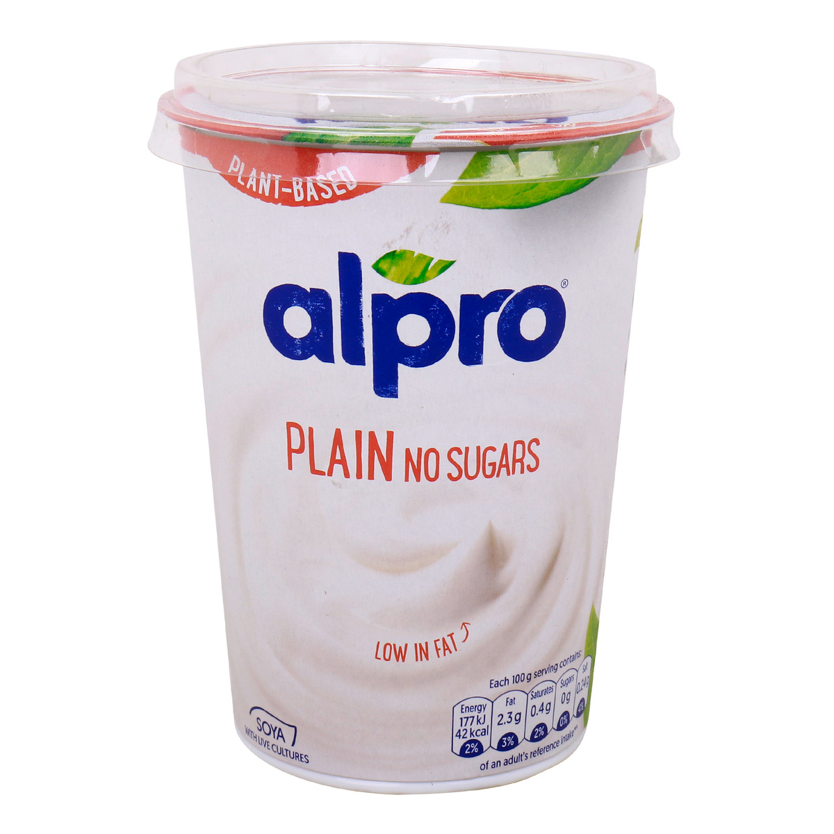 اشتري قم بشراء ألبرو زبادي عادي غير محلى 500 جم Online at Best Price من الموقع - من لولو هايبر ماركت Plain Yoghurt في الامارات