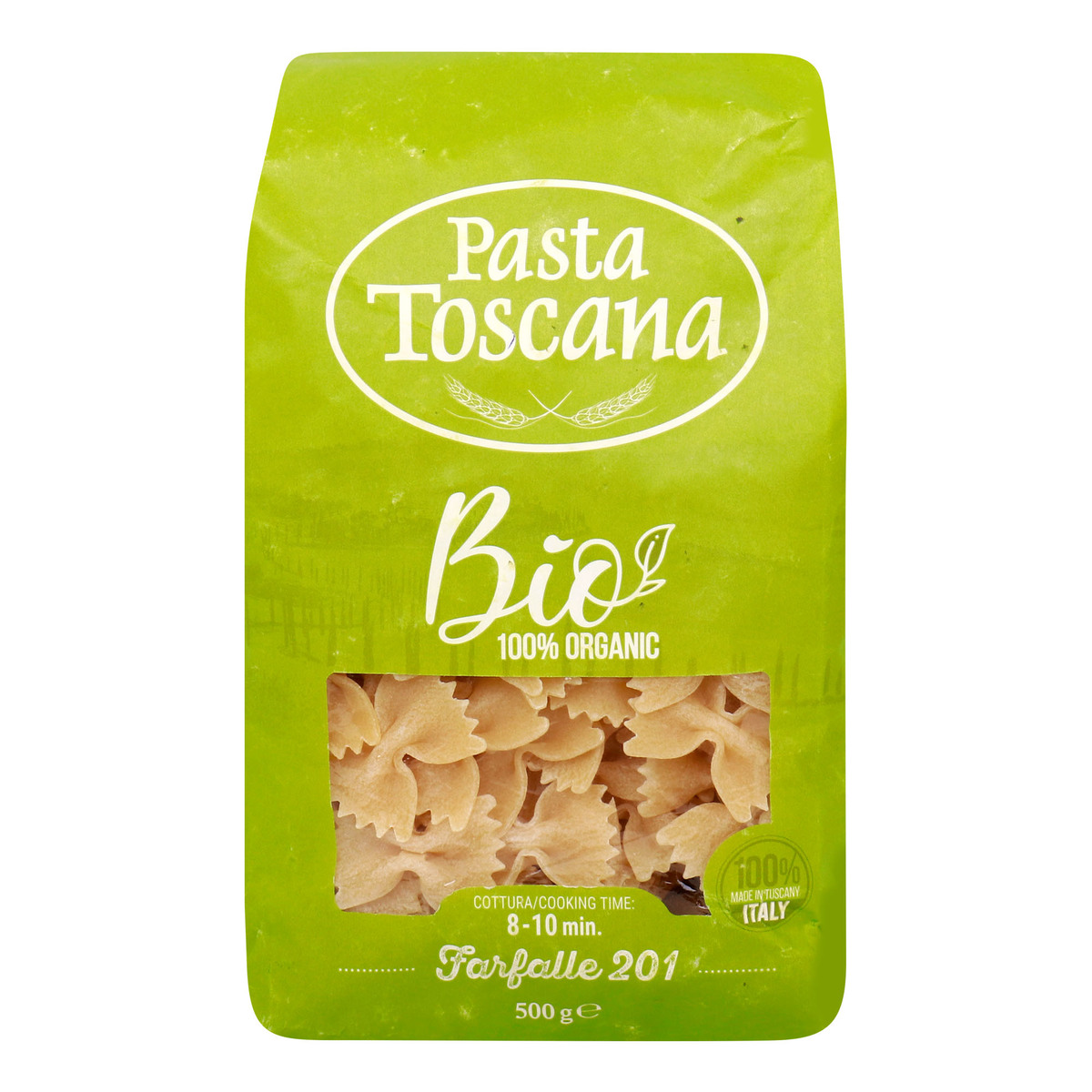 Pasta Toscana Bio Organic Farfalle Pasta No.201 500 g