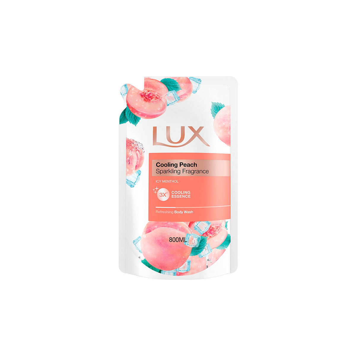 Lux Body Wash Cooling Peach 800ml