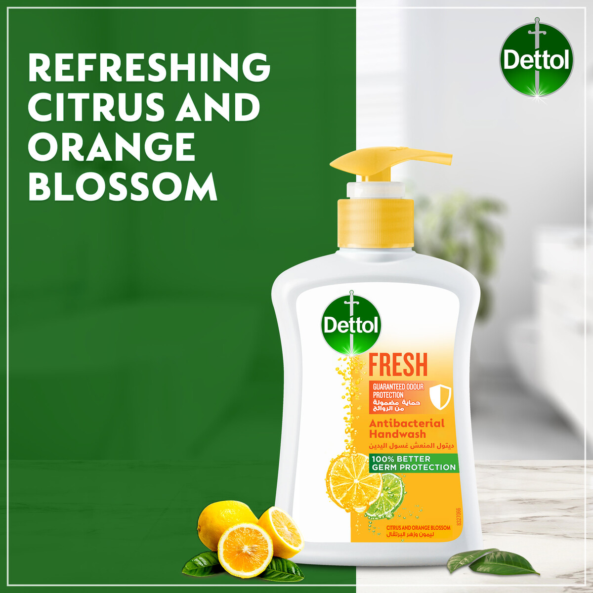 Dettol Anti-Bacterial Hand Wash Fresh Value Pack 2 x 200 ml