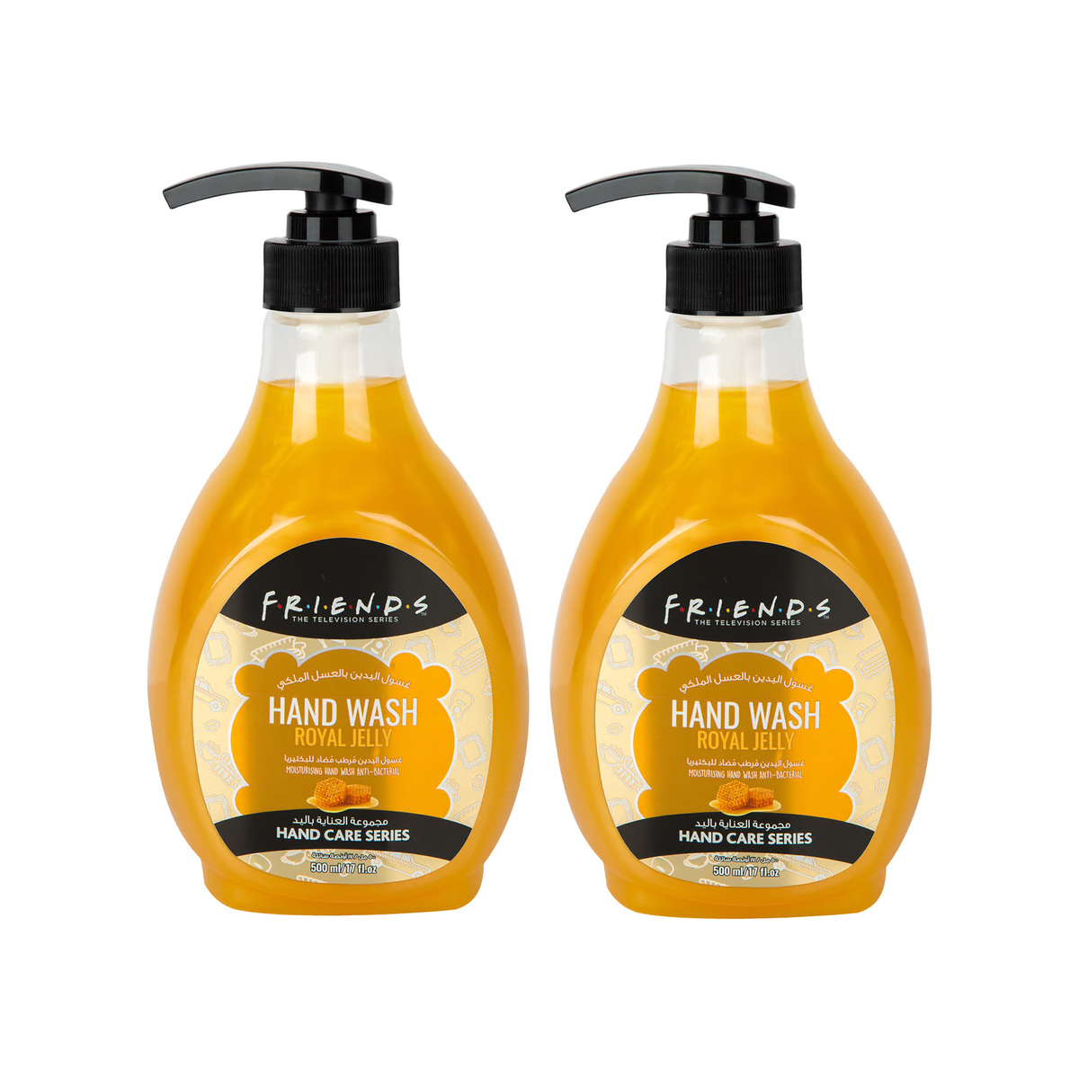 Friends Royal Jelly Antibacterial Hand Wash 2 x 500 ml
