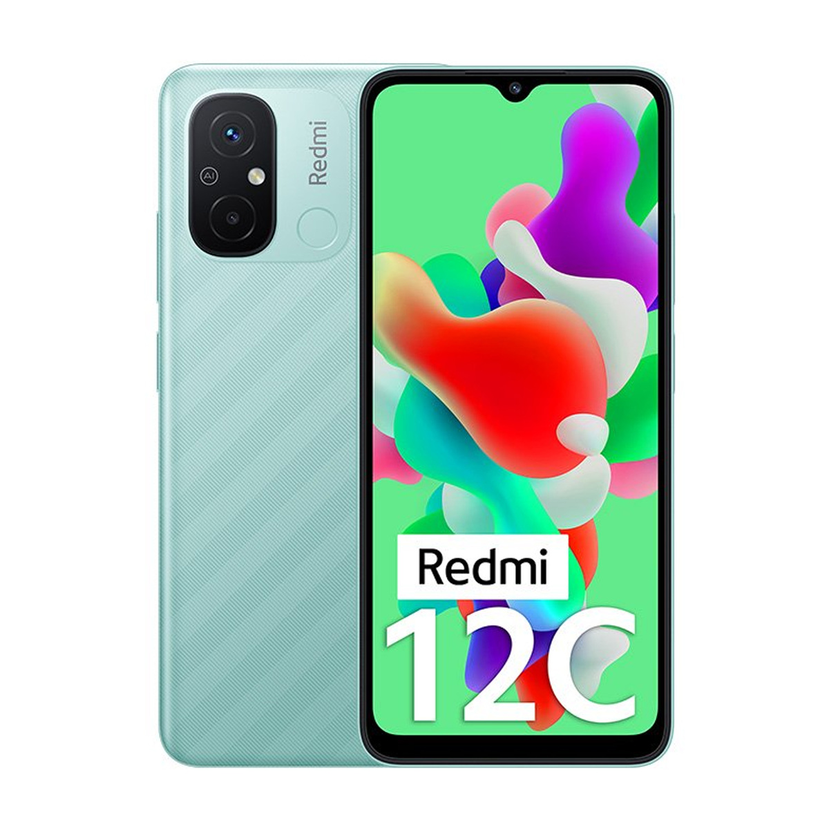 Xiaomi Mobile Redmi 12C 4GB RAM, 128GB Storage, 4G Network, Mint Green